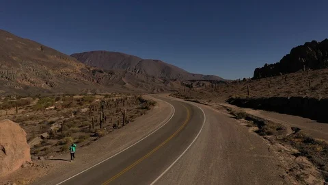 Route Mountains Stock Footage 116959564