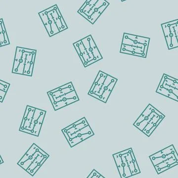 Route optimization autonomous delivery line vector seamless pattern 스톡 일러스트