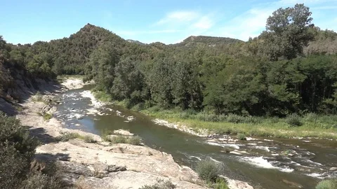 The route of Ter by Ripoll, Girona Stock Footage 120329094