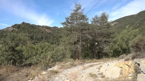 The route of Ter by Ripoll, Girona Stock Footage 120329308