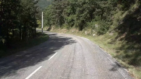 The route of Ter by Ripoll, Girona Stock Footage 120329338