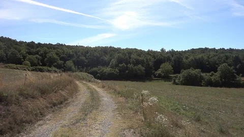 The route of Ter by Ripoll, Girona Stock Footage 120329401