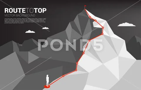 Route to the top of mountain: Concept of Goal, Mission, Vision, Career ...