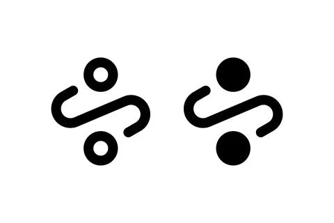 Route. Vector icon design. Stock Illustration