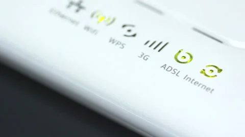 Router detail Stock Footage 55138066