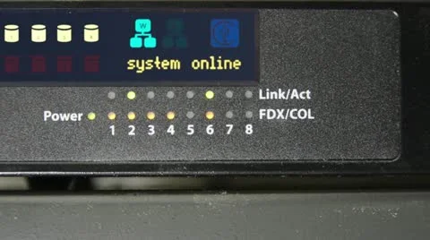 Router Stock Footage 12095493