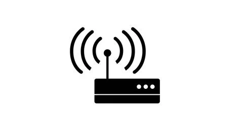 Router Icon. Stock Illustration