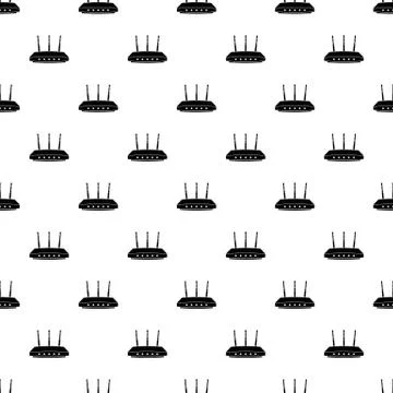 Router pattern vector seamless Stock Illustration