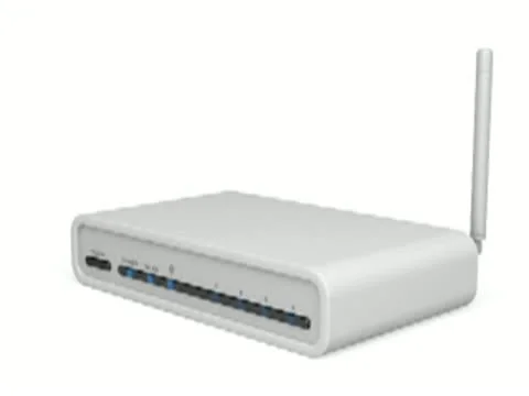 Router WEB SMALL Stock Footage