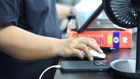 Routine Computer Mouse Usage Stock Footage 289262389