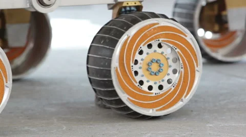 Rover Wheel Close Up  Stock-Footage 54638330