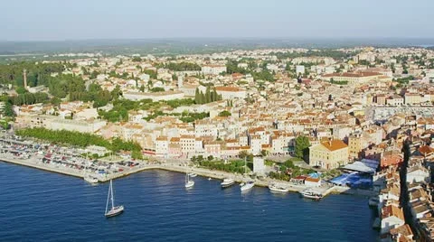 Rovinj aerial Stock-Footage 11703187
