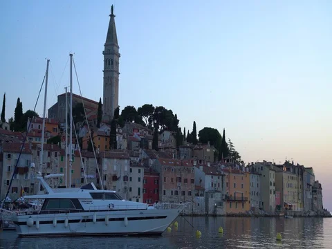Rovinj Old Town 4K Video stock 69813622