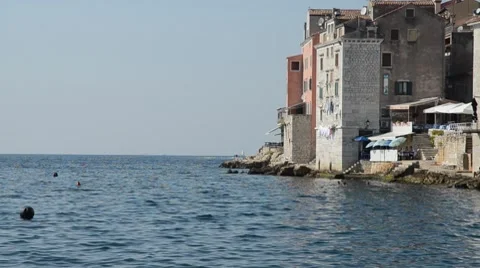 Rovinj Riviera Stock Footage 8661024