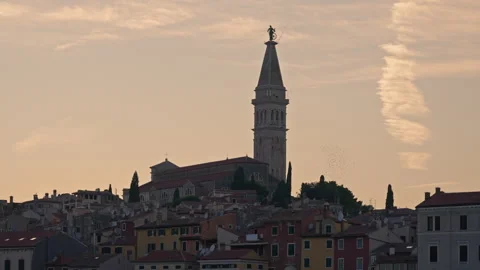 Rovinj Sunset, Croatia Stock Footage 283399324