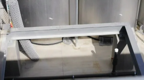 Row of Boilers Stock Footage 544289