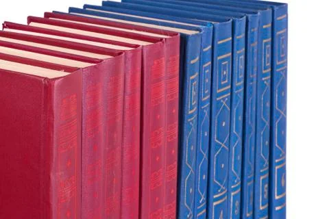 The row of books Stock Photos