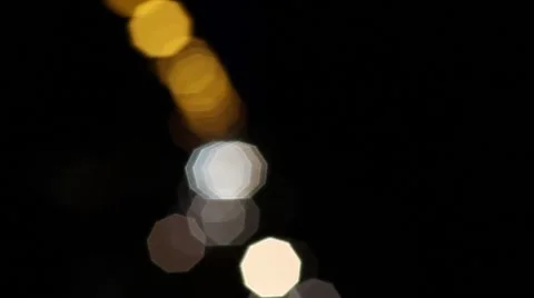 Row of car lights Video stock 41735930