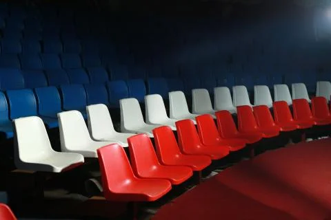 Row of chairs Stock Photos