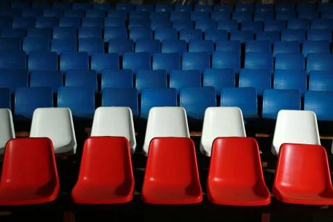 Row of chairs Stock Photos
