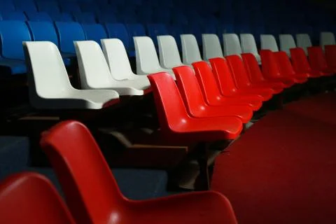 Row of chairs Stock Photos