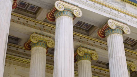 Greek Columns Stock Footage ~ Royalty Free Stock Videos | Pond5
