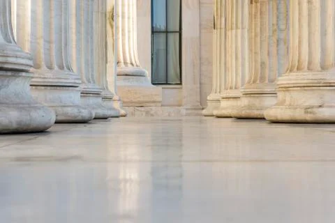 Row of columns Stock Photos