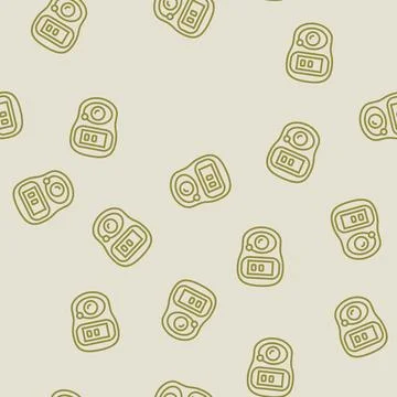 Row counter knitting wool line seamless pattern 库存插图