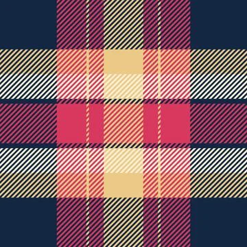 Row fabric background plaid, cell seamless pattern check. New york vector t.. Stock Illustration