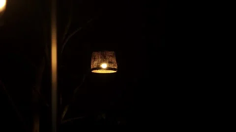 A row of lamps hanging from the ceiling. Stock Footage 305041633