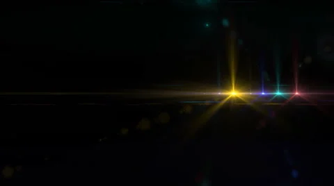 Row of  lights from a stage Stock Footage 40511607