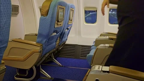 A row of seats Stock Footage 291914030