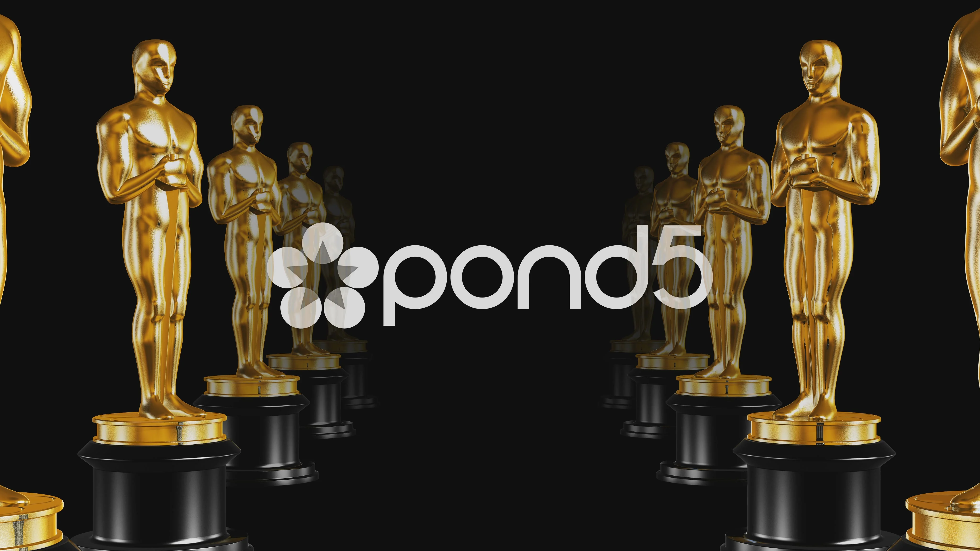 Oscar Statuette 3D model