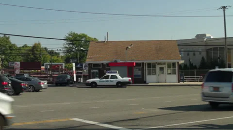 Row of stores (1 of 1) Video stock 32447680