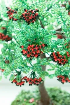 Rowan bead Stock Photos