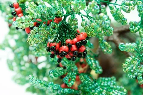 Rowan bead Stock Photos