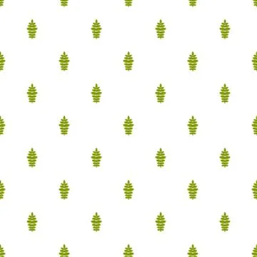 Rowan leaf pattern seamless Stock Illustration
