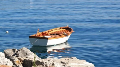 Rowboat Stock Footage 84753247