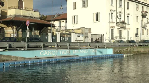 Rower passing during training Stock Footage 36176363