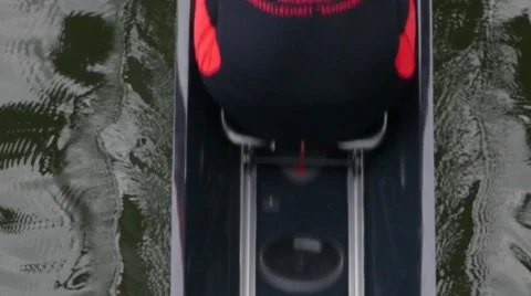 Rower top view Stock Footage 55096677