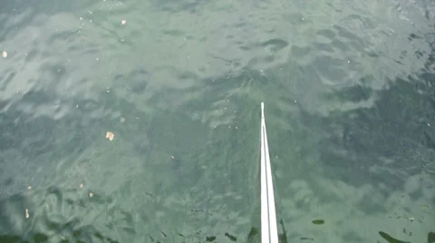 Rower training with his boat in small canal  Stock Footage 36176376