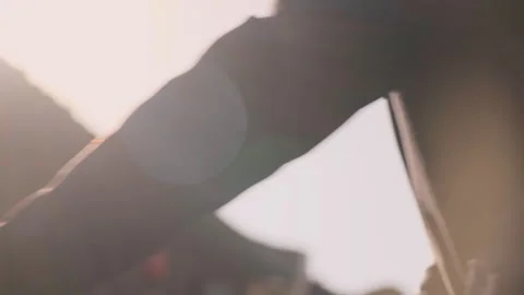 Rowing a Boat in China Stock Footage 250581255