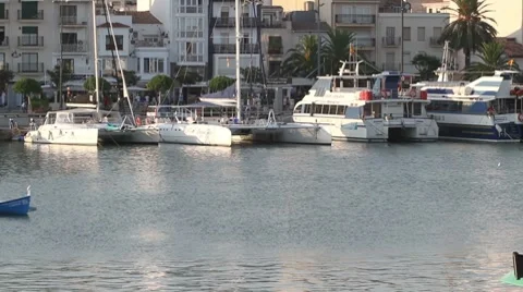 Rowing boat Stock Footage 7764278
