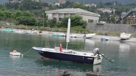 Rowing Boat Stock Footage 43351412