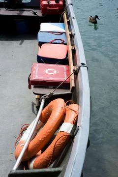 Rowing boat Foto stock