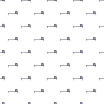 Rowing machine seamless pattern for fitness background design 스톡 일러스트