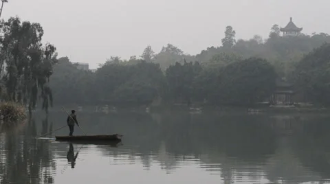 Rowing Men Stock Footage 35525273