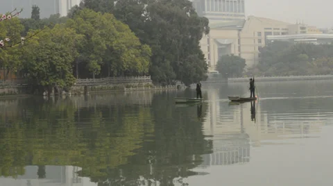 Rowing Men Stock Footage 35525962