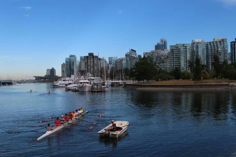 Rowing Vancouver Stock Photos