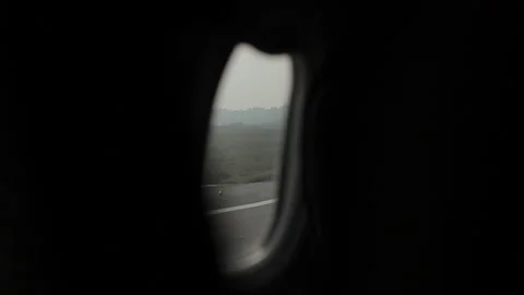 Rows of aircraft of different colors and sizes standing on a huge asphalt Stock-Footage 132168900